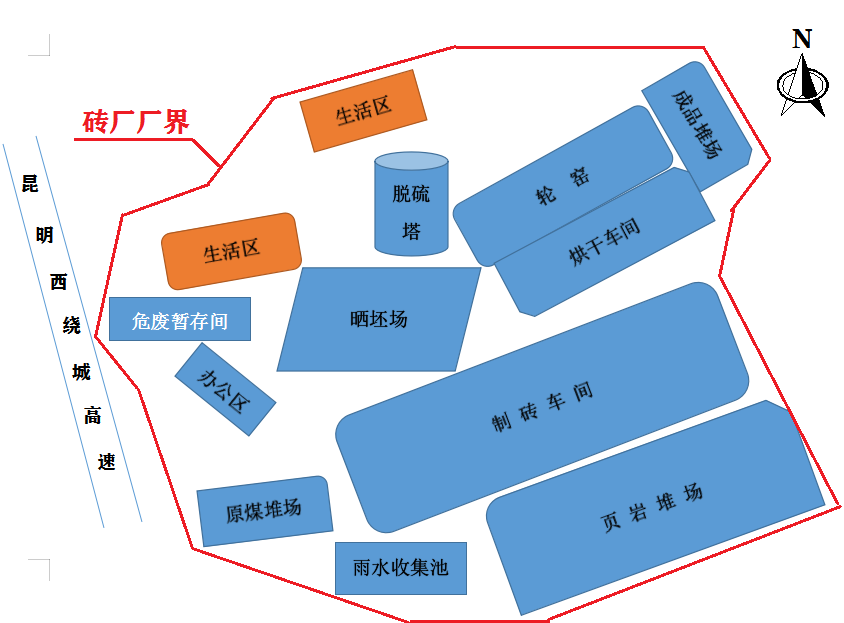 安宁市桃园页岩砖厂新增脱硫设施项目竣工环境保护验收信息公开